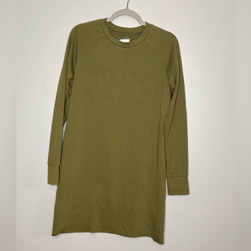 Ivory Ella Aida Half Circle Sweatshirt Dress - Picture 3 of 5